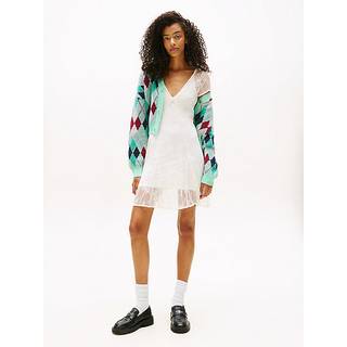 Lace Cap Sleeve Slim Mini Dress