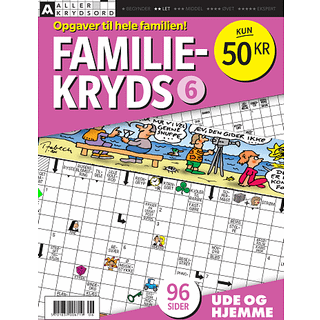 Familiekryds Kryds og tværs 3