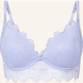 Hunkemöller Formstøbt push-up-bøjle-bh Emilia blå - 75C