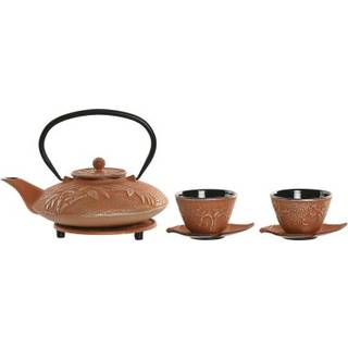 Tekande Home ESPRIT Orange Rustfrit stål Jern 800 ml