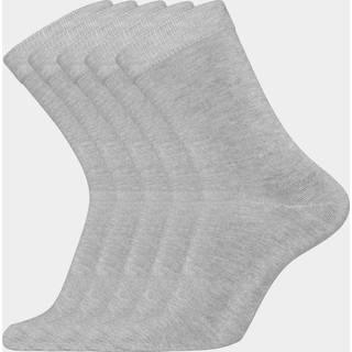 5 par lysegrå bambus strømper