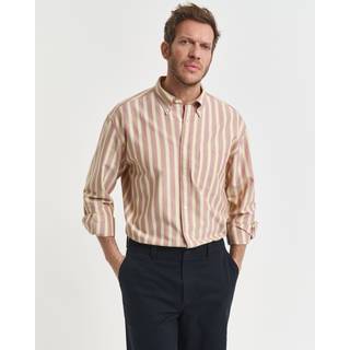 GANT Herre Relaxed fit Heritage Oxford-skjorte med striber (XL) MODERN RUST