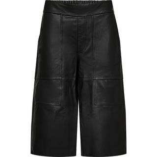 Bermuda shorts i skind (HW) / 51174 - Black (Nero) - M