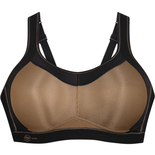 Anita Active Momentum sports BH, guld, Størrelse: 80F, Dame
