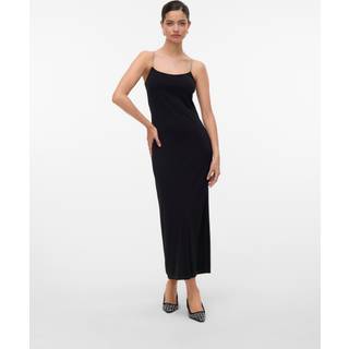 Navina Singlet Kjole, Black, L