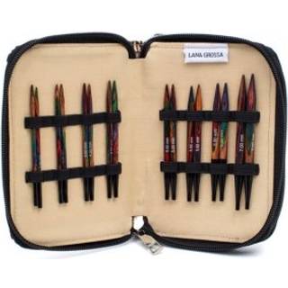 KnitPro udskiftelige rundpinde sæt i træ (Kort) - Smukt design træ.