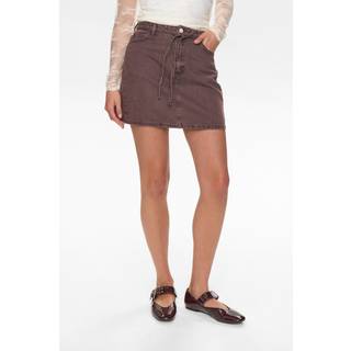 NÜMPH - Nubrooklyn Skirt Color - Black Coffee Washed - 42 - Skirts