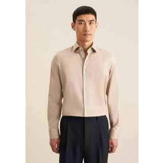 Seidensticker Herren Hemd beige Slim Fit