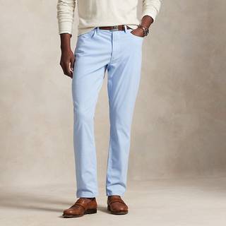 RALPH LAUREN Bukser med 5 lommer, lyseblå