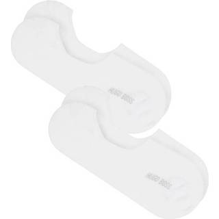 Boss Hugo Boss 2-pack Shoeliner Finest Soft Cotton White Str 39-40 2 stk.