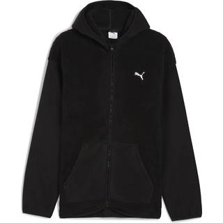 PUMA Essentials Elevated Relaxed Winterized Full-Zip Hoodie Men, Clothing, Black, M