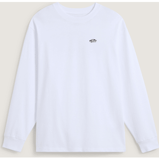 Vans - Style 76 Long Sleeve T-Shirt, Man, White, Size: M - White - M
