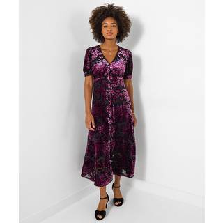 Joe Browns Joe Browns Floral Devore Dress - 44