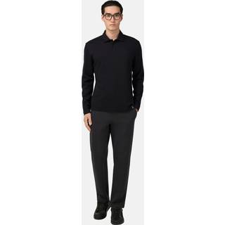 BOGGI MILANO Herren Polo-Shirt schwarz