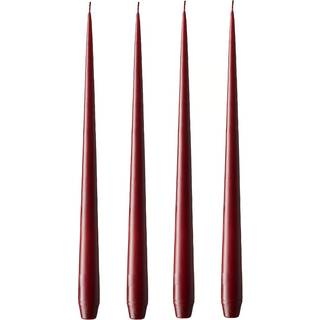 ester & erik ester & erik lys 4-pak mat vinröd, 42 cm