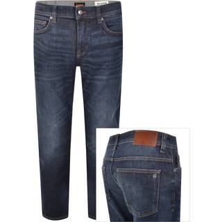 BOSS Orange Herren Jeans blau Slim Fit