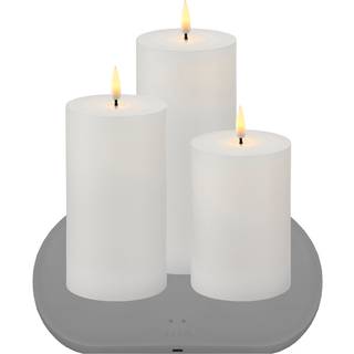 Sirius Julius LED genopladelig bloklyssæt med opladningsplade