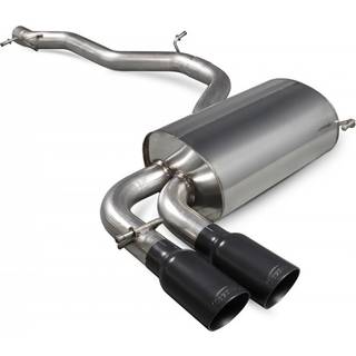 Scorpion Non-Resonated CAT-Back System - Audi S3 - Daytona (Twin) Ceramic