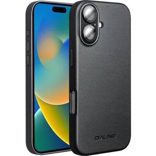 iPhone 17 Qialino Premium MagSafe Cover - Sort