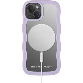 The Case Factory The Wave Mag Case iPhone 13 Lilla