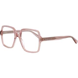 Alexander McQueen Kvinde AM0538O 005 Optiske stel Acetat Rosa Transparent Firkantet