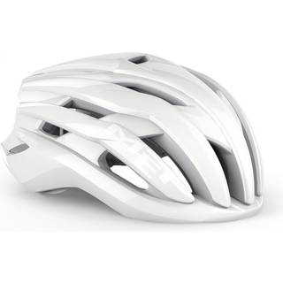MET Trenta cykelhjelm limited edition mips absolute white  - Hjelmstørrelse 58-61 cm
