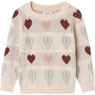 Lil Atelier Lamai Kis Knit - Pastel Parchment