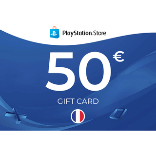 PlayStation Gift Card 50 EUR - FRANCE