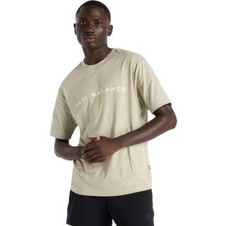 New Balance Reimagined Graphic T Shirt Olivine