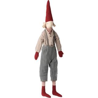 Maileg Maxi pixy nisse dreng m. overall - 2022, size 4