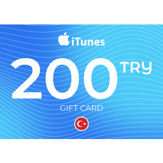 Apple iTunes Gift Card 200 TRY Key - TURKEY
