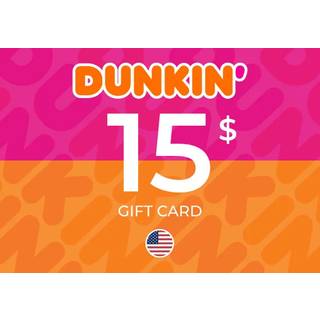 Dunkin' Donuts Gift card 15 USD Key - UNITED STATES