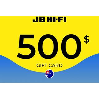 JB Hi-Fi Gift Card 500 USD Key - AUSTRALIA