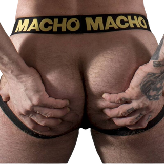 Macho Underwear Macho - Mx25Ac Jock Yellow Leather S