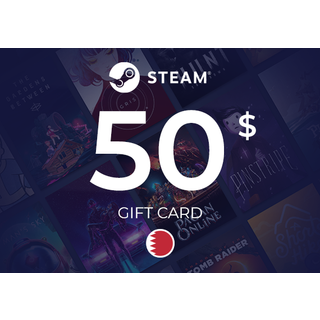 Steam Wallet Gift Card 50 USD (BAH) Key - BAHRAIN