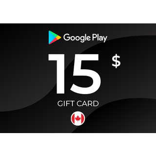 Google Play Gift Card 15 CAD Key - CANADA