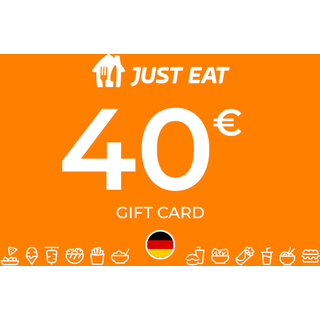 Just Eat Gift Card 40 EUR (DE) Key - GERMANY