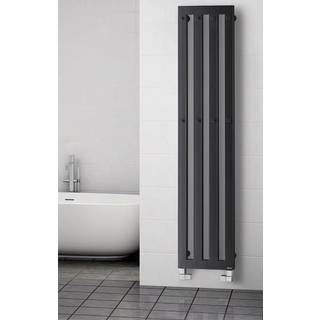 Zeus Håndklædetørrer 325x1500 Antracit