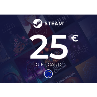 Steam Wallet Gift Card 25 EUR Key - EU