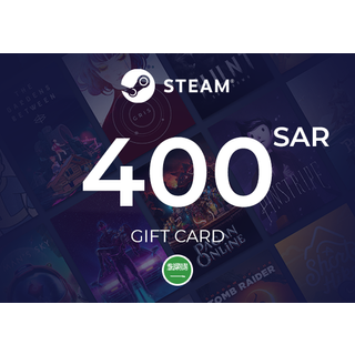 Steam Wallet Gift Card 400 SAR Key - SAUDI ARABIA