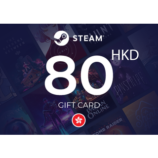 Steam Wallet Gift Card 80 HKD Key - HONG KONG