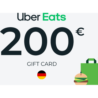 Uber Eats Gift Card 200 EUR (DE) Key - GERMANY