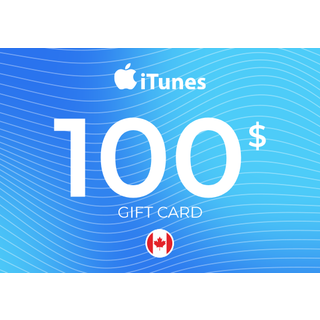 Apple iTunes Gift Card 100 CAD Key - CANADA