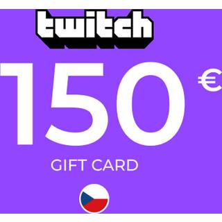 Twitch Gift Card 150 EUR Key - CZECH REPUBLIC