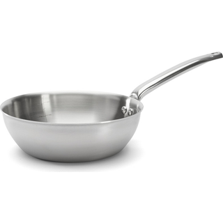 De Buyer Alchimy rundet sauterpande rustfrit stål Ø20 cm