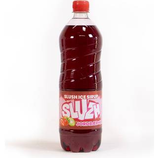Slush ice sirup jordbær/kiwi inkl. pant 1 liter