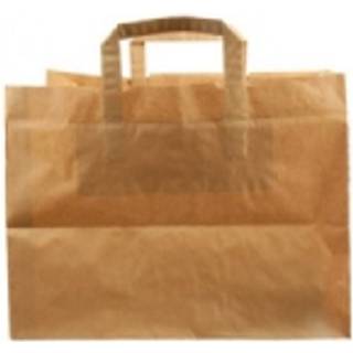 Bærepose Med Hank Brun 41 Ltr. 125 Stk.