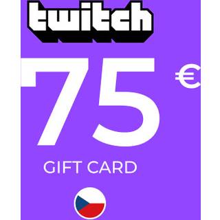Twitch Gift Card 75 EUR Key - CZECH REPUBLIC