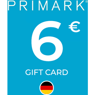Primark Gift Card 6 EUR Key - GERMANY