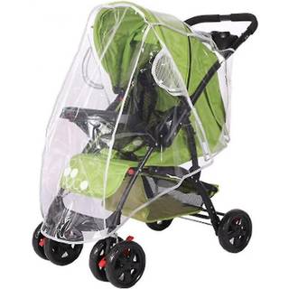 Rain Cover Universal Transparent Waterproof Rain Cover Wind Dust Shield for Stroller